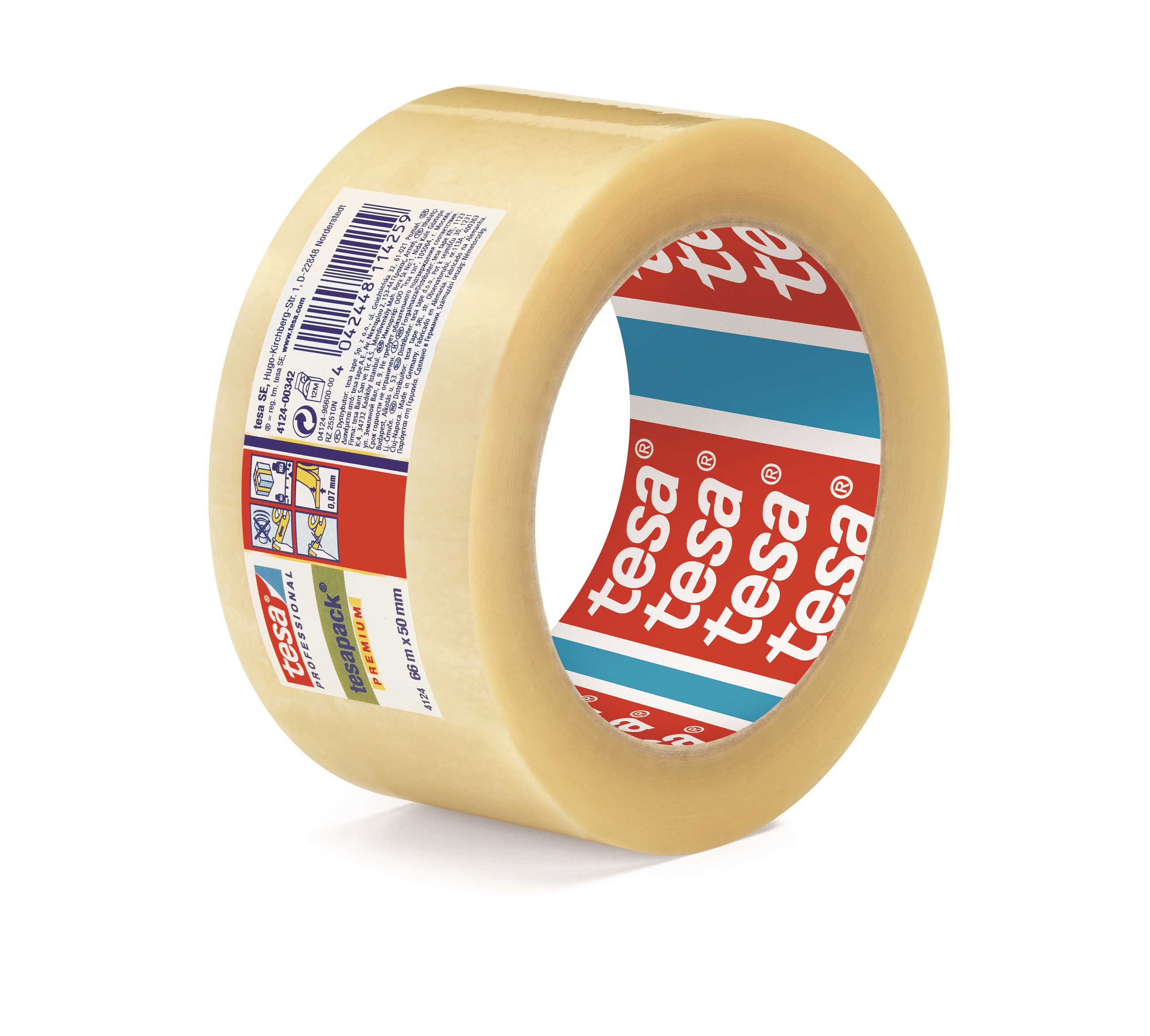 Bild 1 tesa 4124 Verpackungsband PVC