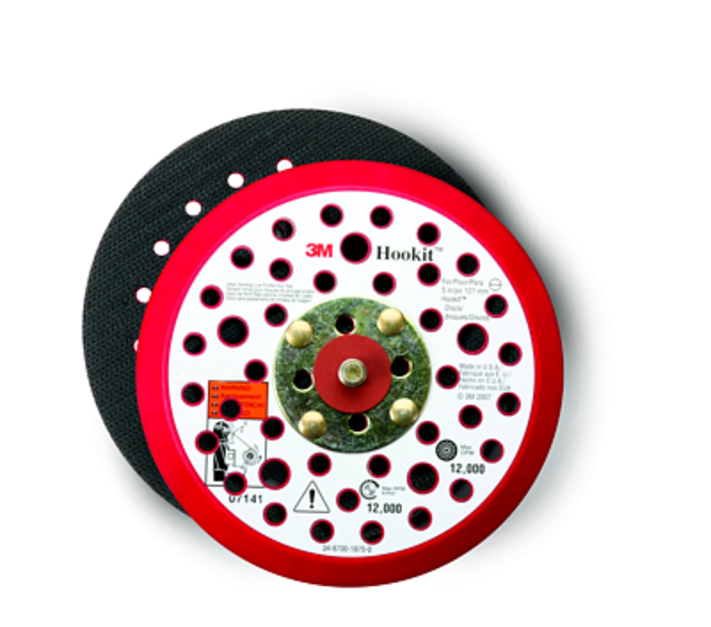 3M 20356 Xtract Hookit Stützteller hart