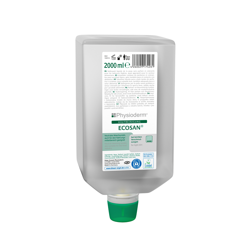 Physioderm Hautreinigung ECOSAN unparfümiert