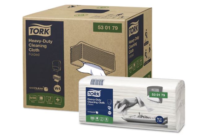 Reinigungstuch Tork Premium Extra Stark Top-Pak W4 weiss