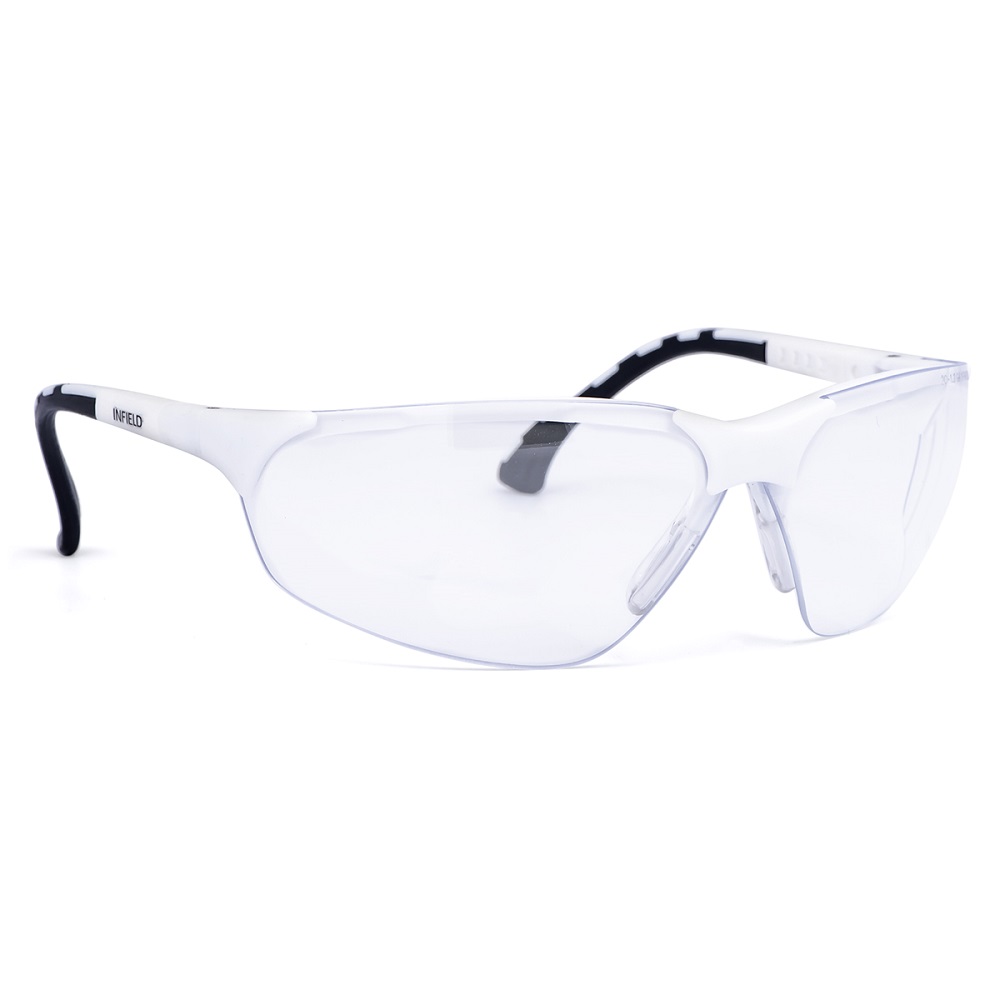 Bügelbrille Terminator Small weiss beschlagfrei