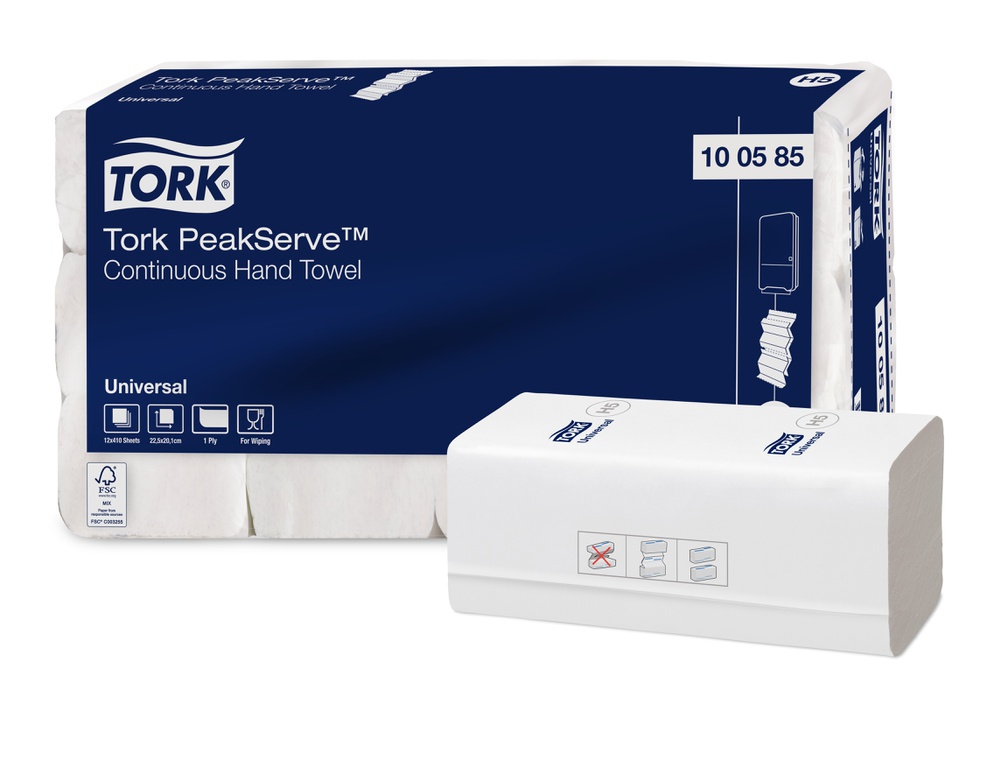 Handtuch Tork weiss 100585