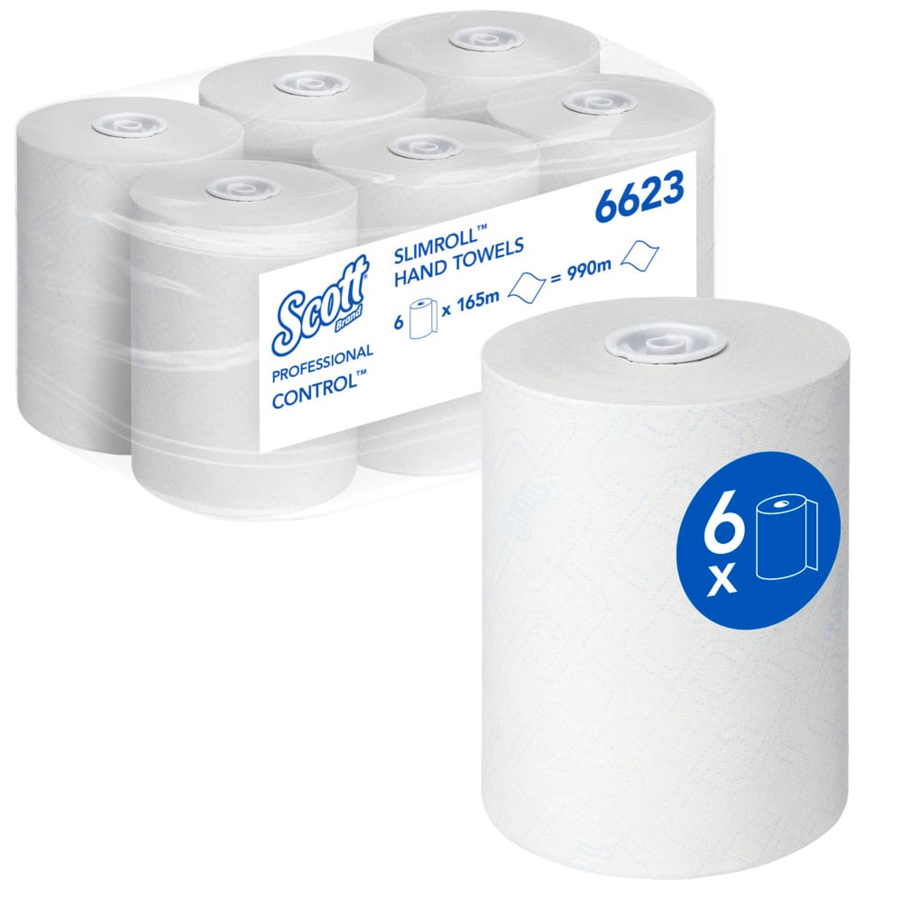 Rollenhandtuch SCOTT 6623  Control Slimroll Rolle à 165m