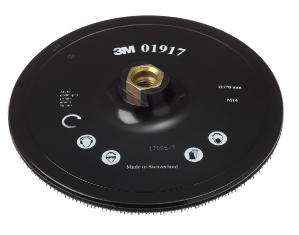 3M 01917 DH-AC Haftstützteller mit Klett