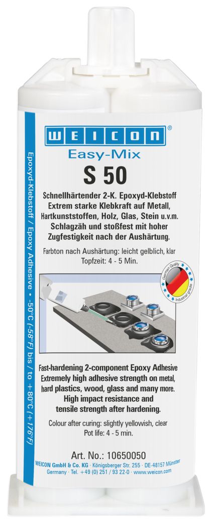 Weicon Easy-Mix S 50 Colle époxy
