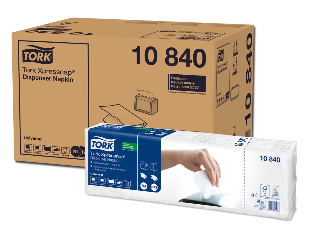 Spenderservietten Tork Xpressnap N4
