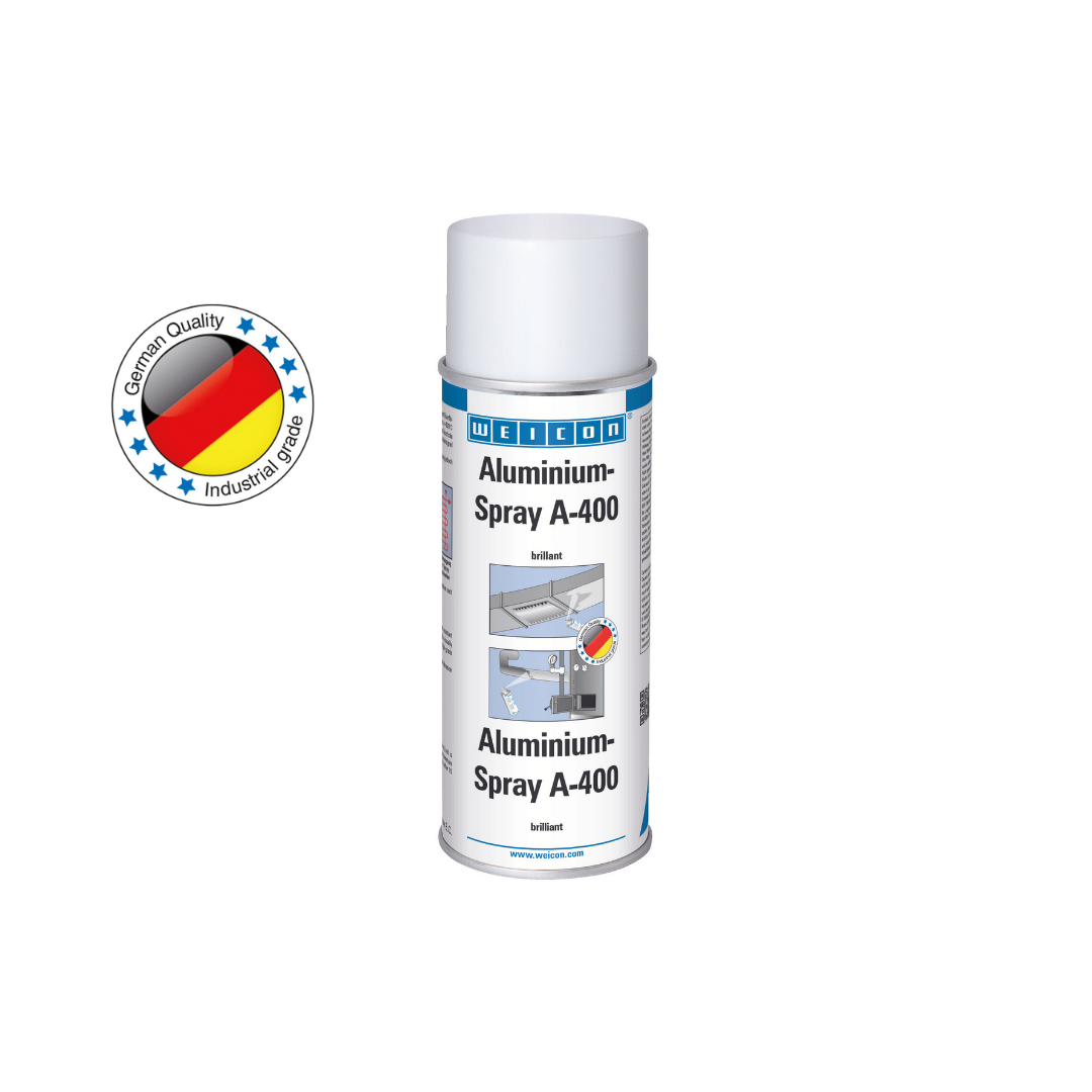 WEICON Aluminium-Spray A-400 brillant