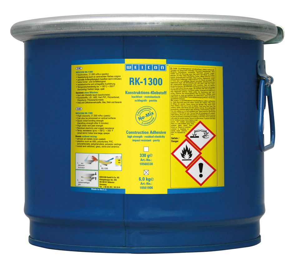 WEICON RK-1300 Acrylat-Strukturklebstoff