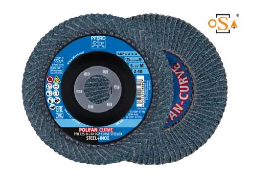 Pferd Polifan PFR 125 Z 40 SGP-Curve M
