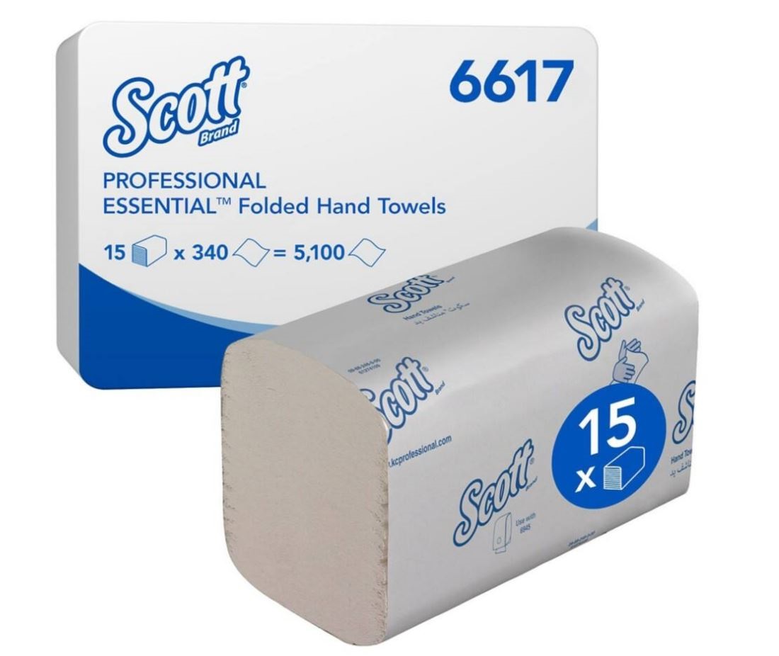 Scott 6617 Essential Interfold Handtücher