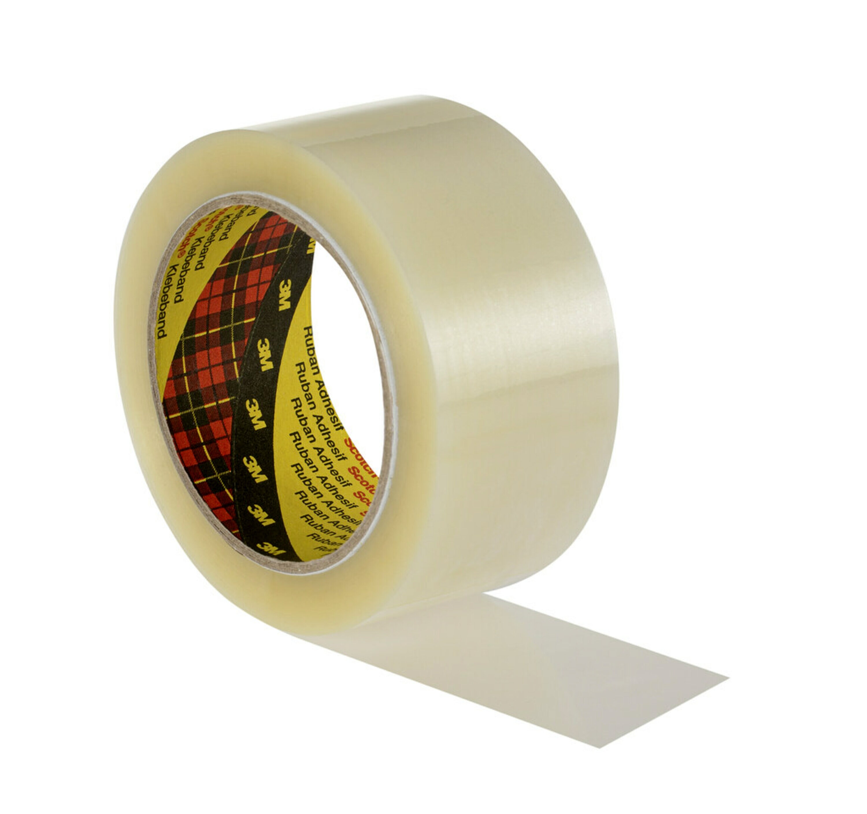3M 375E Hochleistungs-Verpackungsklebeband transparent