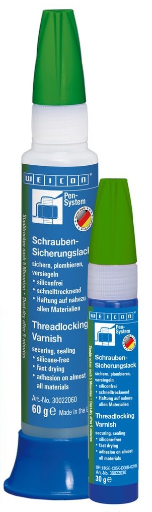 WEICON Schraubensicherungslack, grün