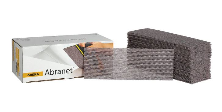 Mirka Abranet Schleifstreifen, Gitternetz 70mm x 198mm  Mirka Abranet Schleifstreifen, Gitternetz 70mm x 198mm