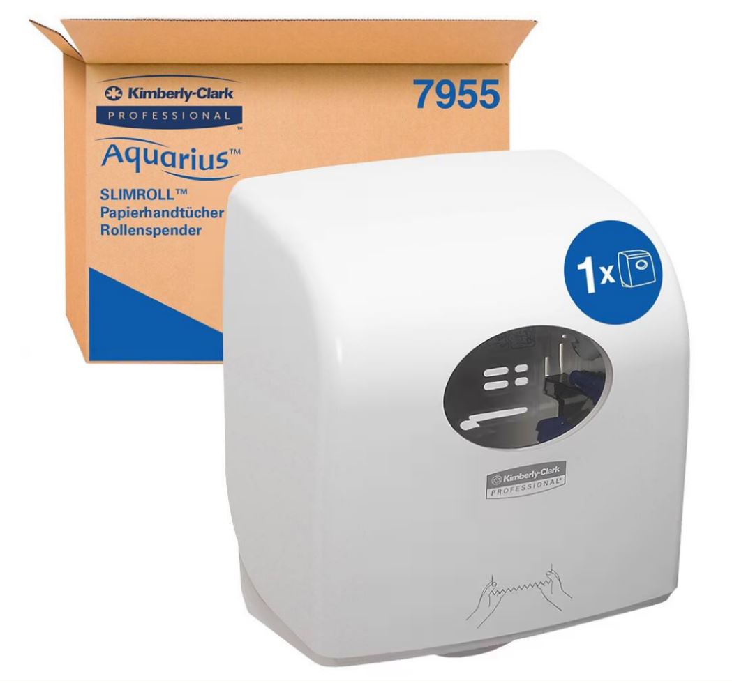 Aquarius Slimroll Papierhandtücher Rollenspender 7955