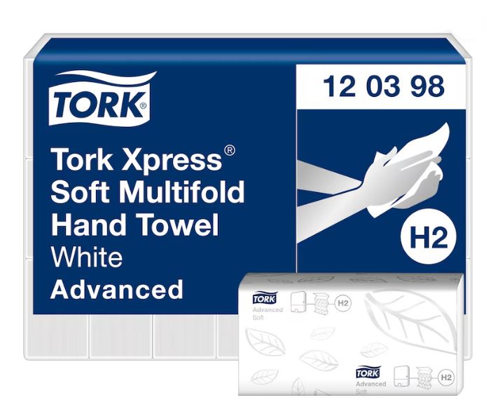 Handtuch Tork Xpress Advanced Multifold H2 Handtuch Tork Xpress Advanced Multifold H2