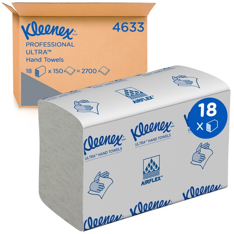 Handtuch KLEENEX ULTRA Multifold 24.1x19.1cm