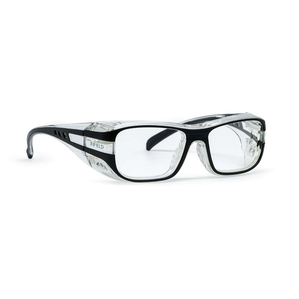 Schutzbrille VISION 12 schwarz Schutzbrille VISION 12 schwarz mit schwarzen Bügeln