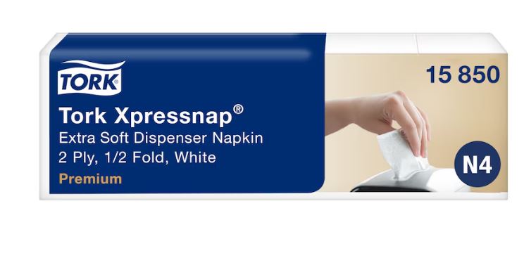 Spenderservietten Tork Xpressnap N4 Extra Soft (weiss)