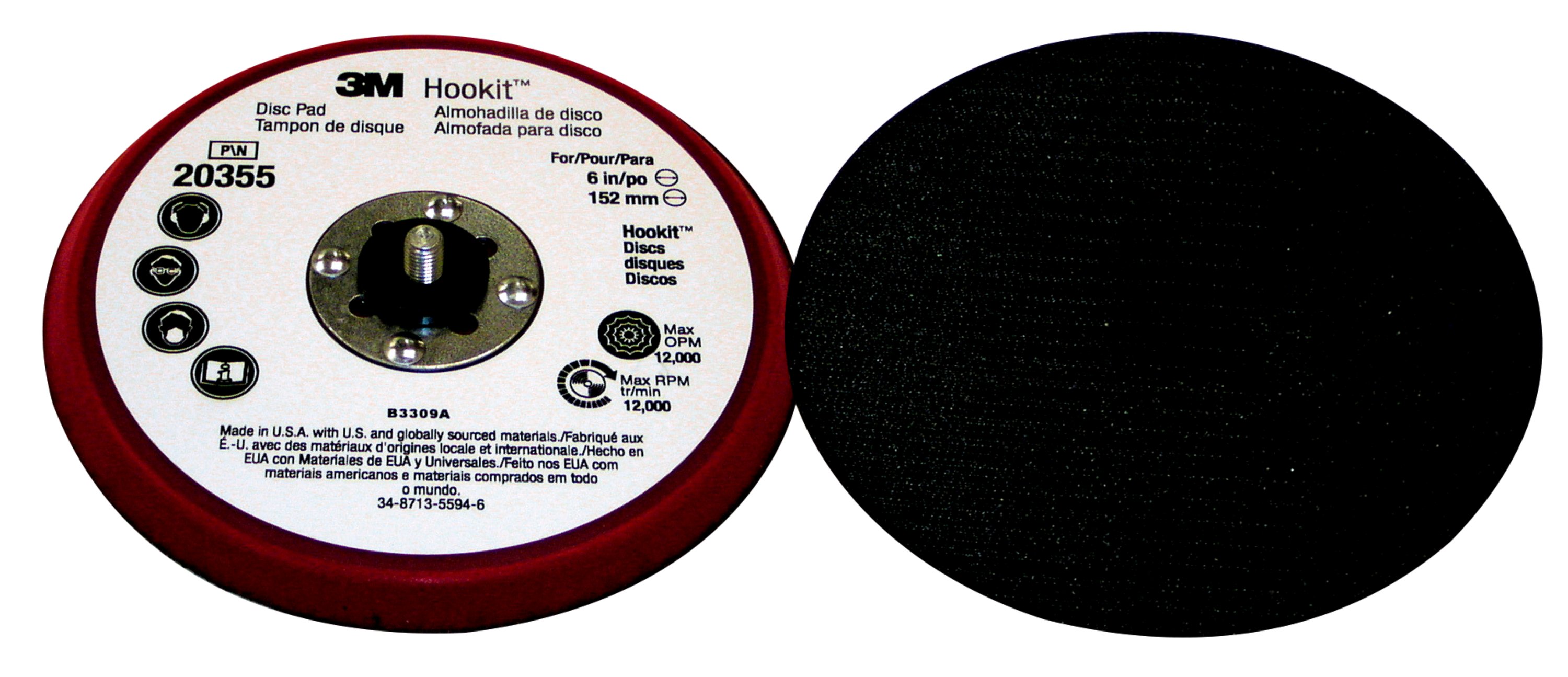 3M 20355 Schleifteller Hookit