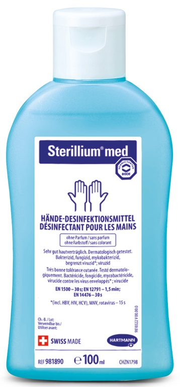 Bode Sterillium® Pure 500 ml Händedesinfektionmittel Lebensmittel HACCP / VAH Bode Sterillium® Pure 500 ml Händedesinfektionmittel Lebensmittel HACCP / VAH