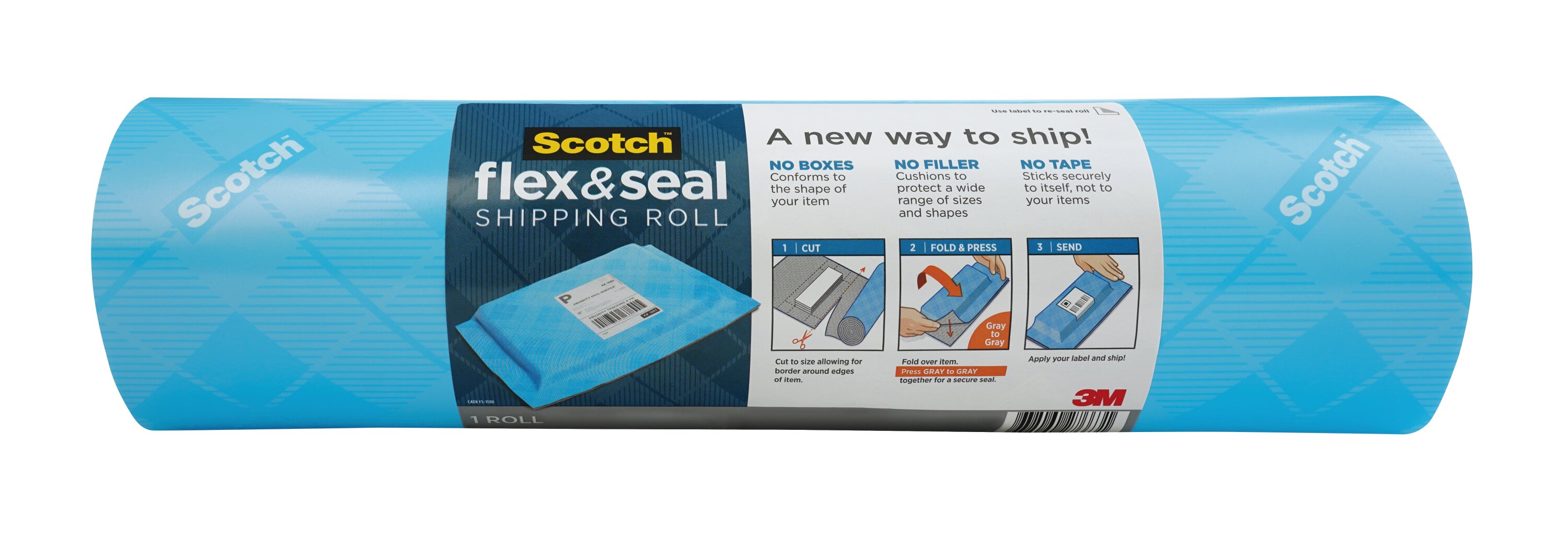 3M flex & seal Shipping Roll, 3m